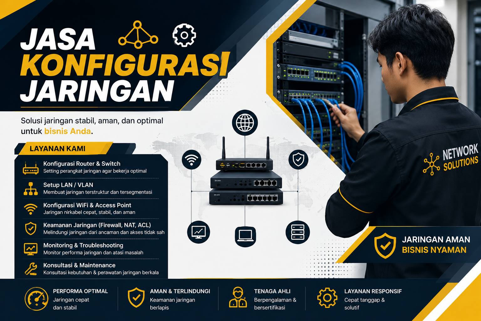 Jasa konfigurasi jaringan